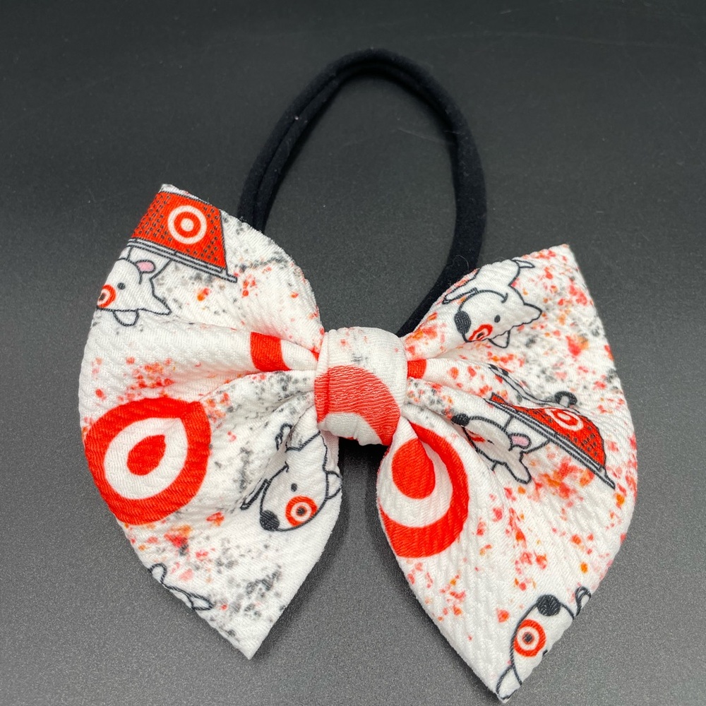 Infant girls one of a kind Handmade Infant Bow OS